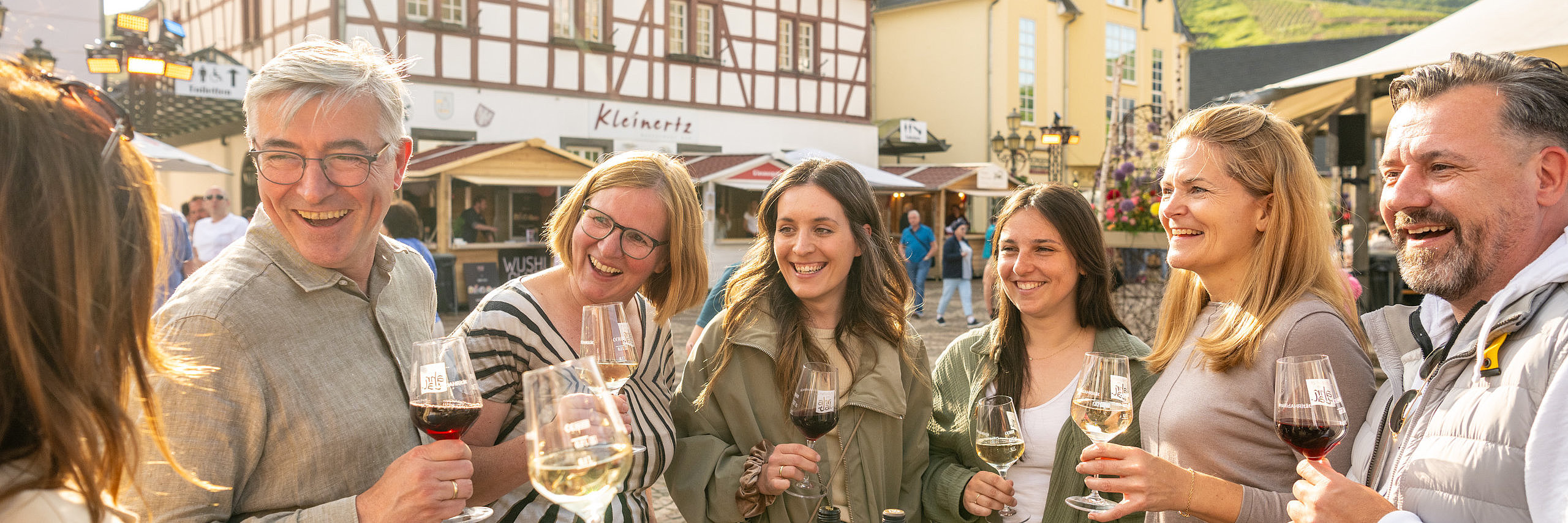 Weingenuss mit Freunden